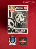 EMBRY_041 - Ghost Face 1607 Scream Funko Pop! Autographed By Ethan Embry