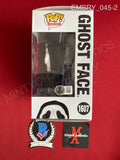 EMBRY_045 - Ghost Face 1607 Scream Funko Pop! Autographed By Ethan Embry