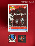 EMBRY_045 - Ghost Face 1607 Scream Funko Pop! Autographed By Ethan Embry