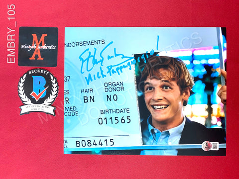 EMBRY_105 - 8x10 Photo Autographed By Ethan Embry