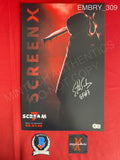 EMBRY_309 - 11x17 Scream 7 Photo Autographed By Ethan Embry