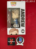 EMILIO_001 - The Breakfast Club 1656 Andrew Funko Pop! Autographed By Emilio Estevez