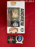 EMILIO_005 - The Breakfast Club 1656 Andrew Funko Pop! Autographed By Emilio Estevez