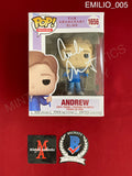 EMILIO_005 - The Breakfast Club 1656 Andrew Funko Pop! Autographed By Emilio Estevez