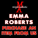Emma Roberts Autograph Preorder - Purchase Item From MA