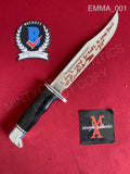 EMMA_001 - Buck 120 Knife Knife Autographed By Emma Roberts