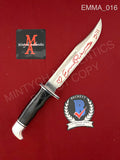 EMMA_016 - Buck 120 Knife Autographed By Emma Roberts