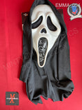 EMMA_054 - Ghost Face Fun World Scream Mask Autographed By Emma Roberts