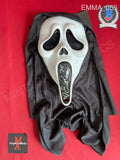 EMMA_055 - Ghost Face Fun World Scream Mask Autographed By Emma Roberts