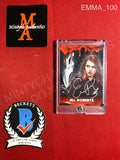 EMMA_100 - Jill Roberts Scream 4 Trading Card Autographed By Emma Roberts