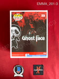 EMMA_201 - Ghost Face 2036 Scream Funko Pop! Autographed By Emma Roberts