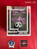EMMA_201 - Ghost Face 2036 Scream Funko Pop! Autographed By Emma Roberts