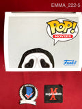 EMMA_222 - Ghost Face 1607 Scream Funko Pop! Autographed By Emma Roberts