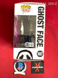 EMMA_224 - Ghost Face 1607 Scream Funko Pop! Autographed By Emma Roberts