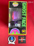 EMMA_235 - Ghost Face 1607 Blacklight Scream Funko Pop! Autographed By Emma Roberts