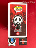 EMMA_250 - Ghost Face 1607 Ghost Face Funko Pop! Autographed By Emma Roberts