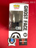 EMMA_252 - Ghost Face 1607 Ghost Face Funko Pop! Autographed By Emma Roberts