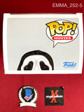 EMMA_252 - Ghost Face 1607 Ghost Face Funko Pop! Autographed By Emma Roberts