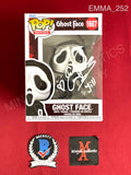 EMMA_252 - Ghost Face 1607 Ghost Face Funko Pop! Autographed By Emma Roberts