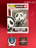EMMA_253 - Ghost Face 1607 Ghost Face Funko Pop! Autographed By Emma Roberts