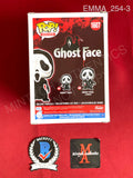 EMMA_254 - Ghost Face 1607 Ghost Face Funko Pop! Autographed By Emma Roberts