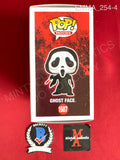 EMMA_254 - Ghost Face 1607 Ghost Face Funko Pop! Autographed By Emma Roberts