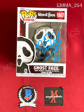EMMA_254 - Ghost Face 1607 Ghost Face Funko Pop! Autographed By Emma Roberts