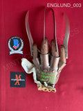 ENGLUND_003 - Freddy Krueger Metal Glove Autographed By Robert Englund