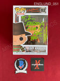 ENGLUND_051 - A Nightmare On Elm Street 02 Freddy Krueger Funko Pop! Autographed By Robert Englund