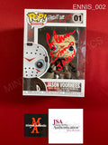 ENNIS_002 - Friday The 13th 01 Jason Voorhees Funko Pop! Autographed By Glenn Ennis