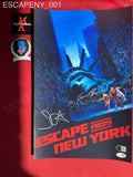 ESCAPENY_001 - 11x17 Escape From New York Photo Autographed By Kurt Russell & John Carpenter