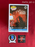 FAITH_001 - IT Welcome To Derry 1856 Blood Pennywise Funko Pop! Autographed By Dustin Faith