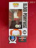 FAITH_002 - IT Welcome To Derry 1856 Blood Pennywise Funko Pop! Autographed By Dustin Faith