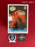 FAITH_002 - IT Welcome To Derry 1856 Blood Pennywise Funko Pop! Autographed By Dustin Faith