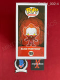 FAITH_002 - IT Welcome To Derry 1856 Blood Pennywise Funko Pop! Autographed By Dustin Faith