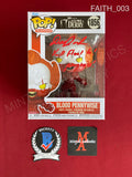 FAITH_003 - IT Welcome To Derry 1856 Blood Pennywise Funko Pop! Autographed By Dustin Faith