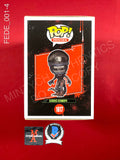 FEDE_001 - Ailen Romulus 1617 Scorched Xenomorph Funko Pop! Autographed By Fede Alvarez & Rodo Sayagues