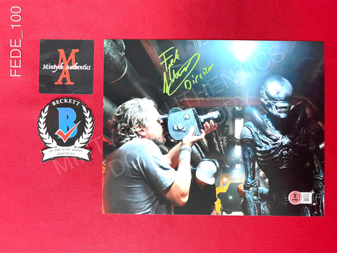 FEDE_100 - 8x10 Photo Autographed By Fede Alvarez