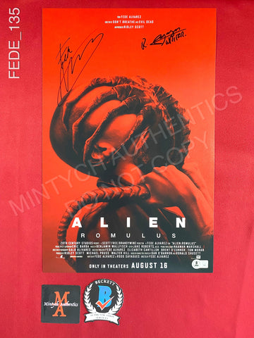 FEDE_135 - 11x17 Photo Autographed By Fede Alvarez & Rodo Sayagues