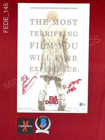 FEDE_145 - 11x17 Photo Autographed By Fede Alvarez & Rodo Sayagues