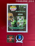 FISHBURNE_010 - Pop! Movies Matrix 159 Morpheus Funko Pop! Autographed By Laurence Fishburne