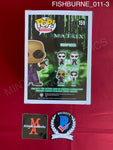 FISHBURNE_011 - Pop! Movies Matrix 159 Morpheus Funko Pop! Autographed By Laurence Fishburne