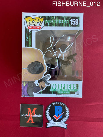 FISHBURNE_012 - Pop! Movies Matrix 159 Morpheus Funko Pop! Autographed By Laurence Fishburne