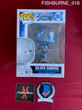 FISHBURNE_018 - Pop! Fantastic Four 563 Silver Surfer Funko Pop! Autographed By Laurence Fishburne