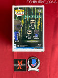 FISHBURNE_026 - Pop! Movies Matrix 1174 Morpheus Funko Pop! Autographed By Laurence Fishburne