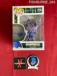 FISHBURNE_043 - Pop! Movies Matrix 1174 Morpheus Funko Pop! Autographed By Laurence Fishburne