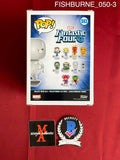 FISHBURNE_050 - Pop! Fantastic Four 563 Silver Surfer Funko Pop! Autographed By Laurence Fishburne