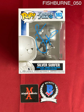 FISHBURNE_050 - Pop! Fantastic Four 563 Silver Surfer Funko Pop! Autographed By Laurence Fishburne