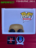 FISHBURNE_090 - Pop! Movies Matrix 159 Morpheus Funko Pop! (IMPERFECT) Autographed By Laurence Fishburne