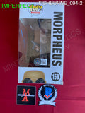 FISHBURNE_094 - Pop! Movies Matrix 159 Morpheus Funko Pop! (IMPERFECT) Autographed By Laurence Fishburne